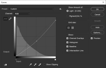 curves settings 