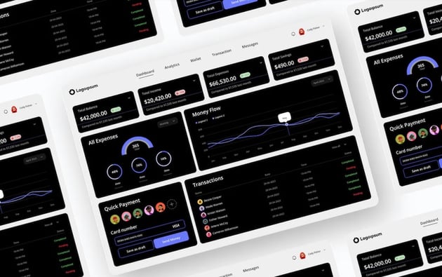 Finance Dashboard Concept