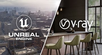 v-ray vs unreal engine