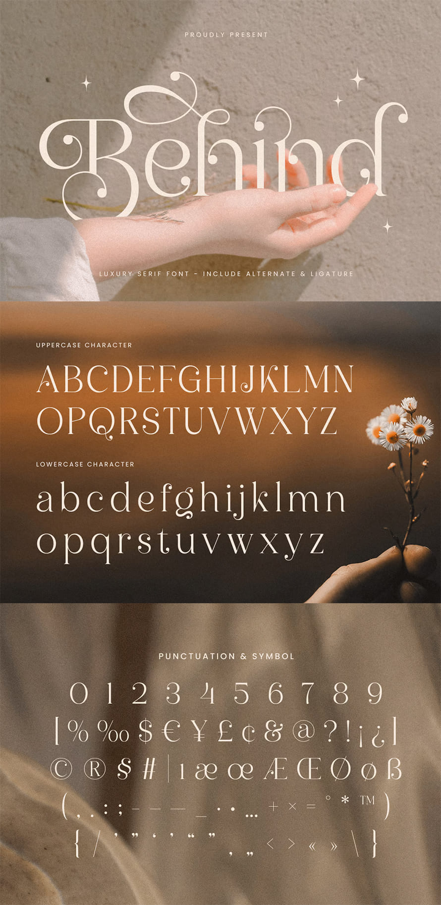 Behind Luxury Serif Font