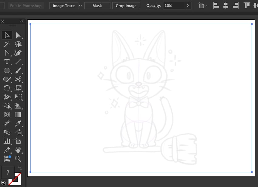 how to place a sketch image onto artboard in adobe illustrator