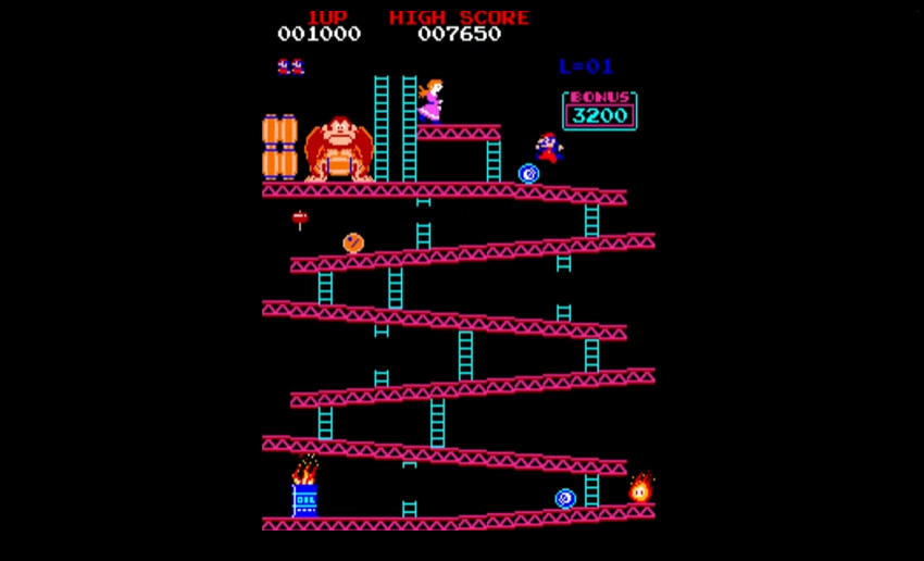  Donkey Kong 1981 gameplay