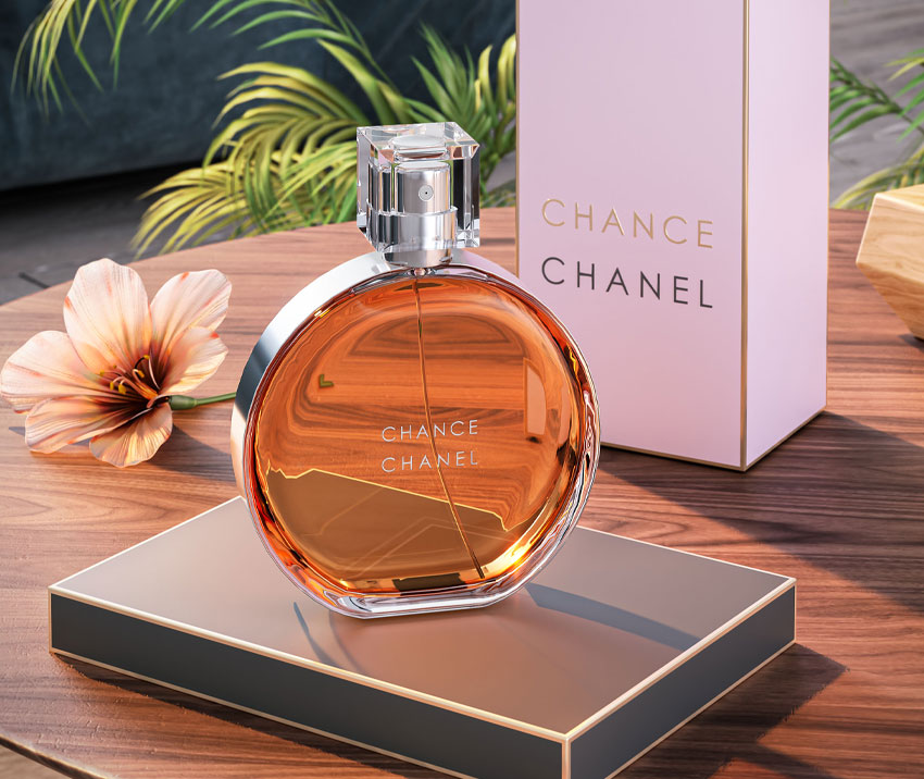 Chanel marketing render