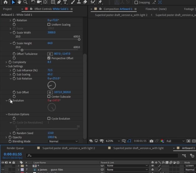 effect controls after effects