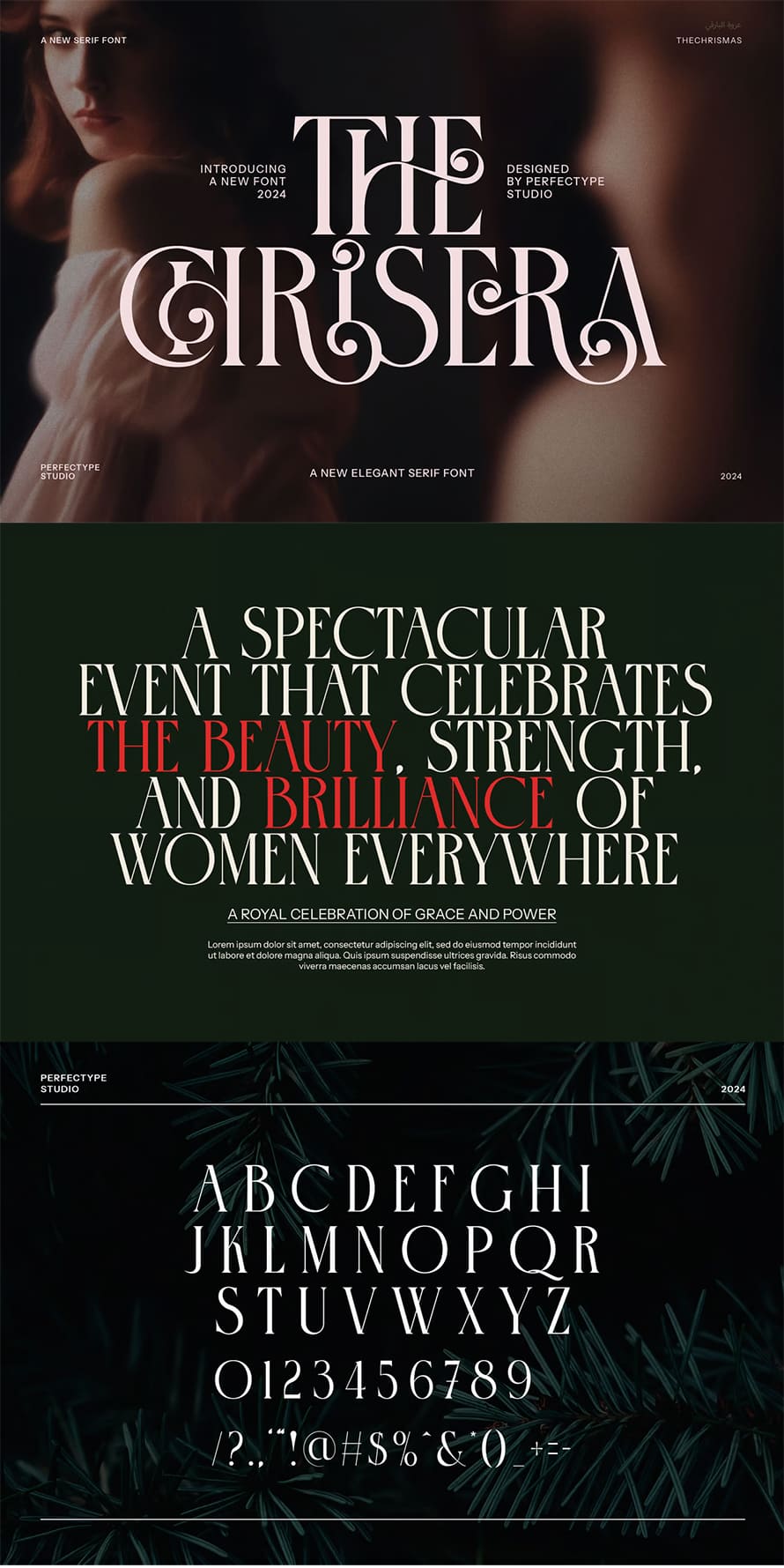 The Chrisera Stylish Serif Font