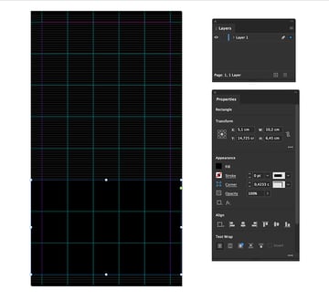 Create a rectangle to cover the lower part of the VHS case