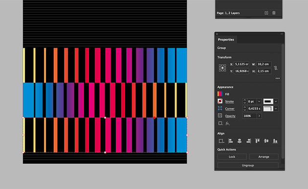 Mulitply the group of rectangles