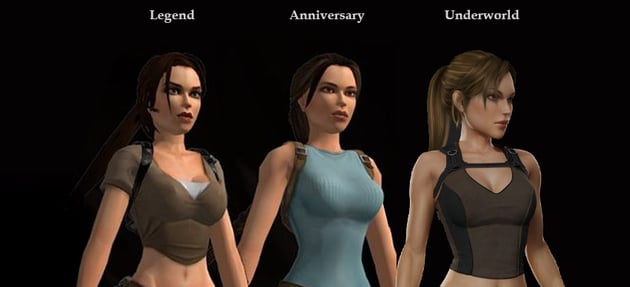 Model comparisons for Legend, Anniversary and Underworld