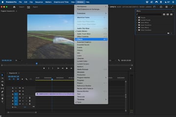 How to change frame rate in Premiere Pro.