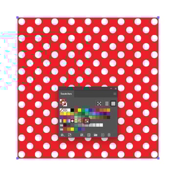 apply polka dot pattern