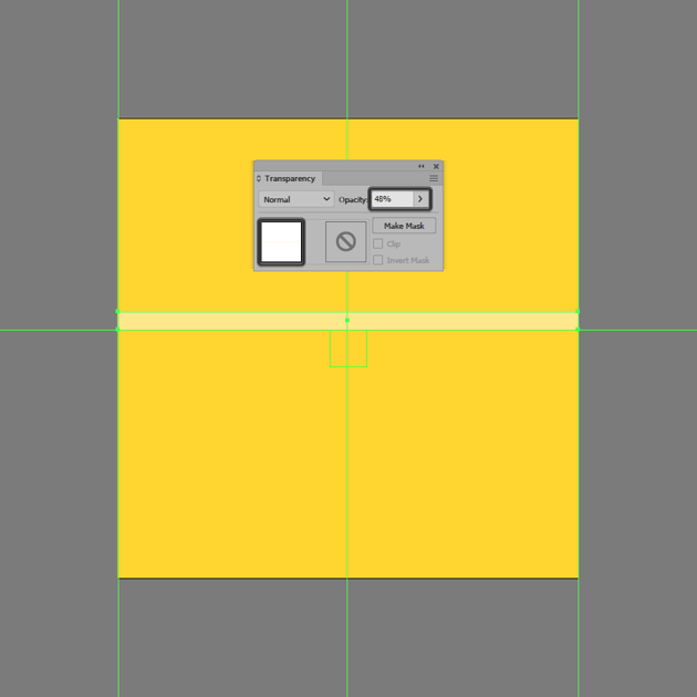 How to draw a plaid pattern: creating the main shape for the lighter section