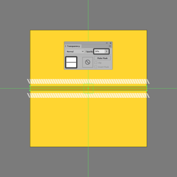 How to create a plaid drawing: adding the center darker shape