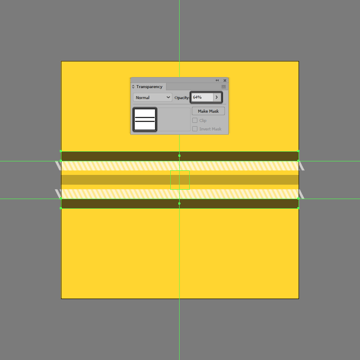 How to create a plaid texture: adding the darker outer sections