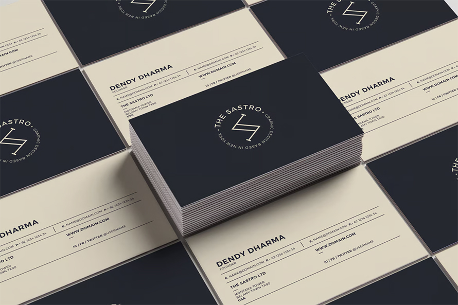 Attractive Business Card Template