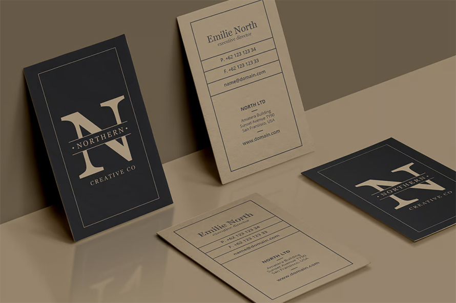 Portrait Business Card