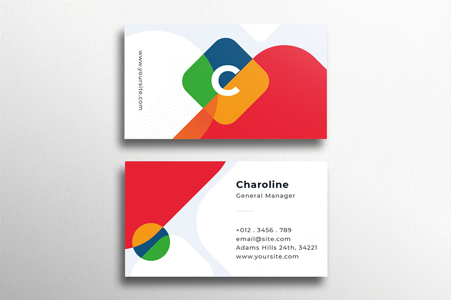Colorfull Business Card Template