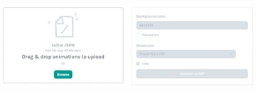 convert Lottie files to GIF
