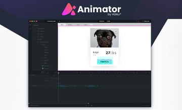 use Haiku Animator to create engaging animations for any app or website