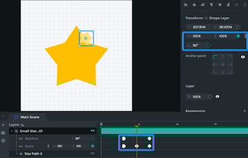 animating sparkle animation
