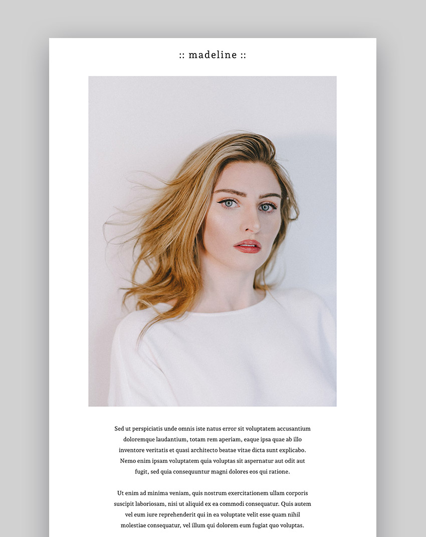Madeline Mailchimp Email Templates