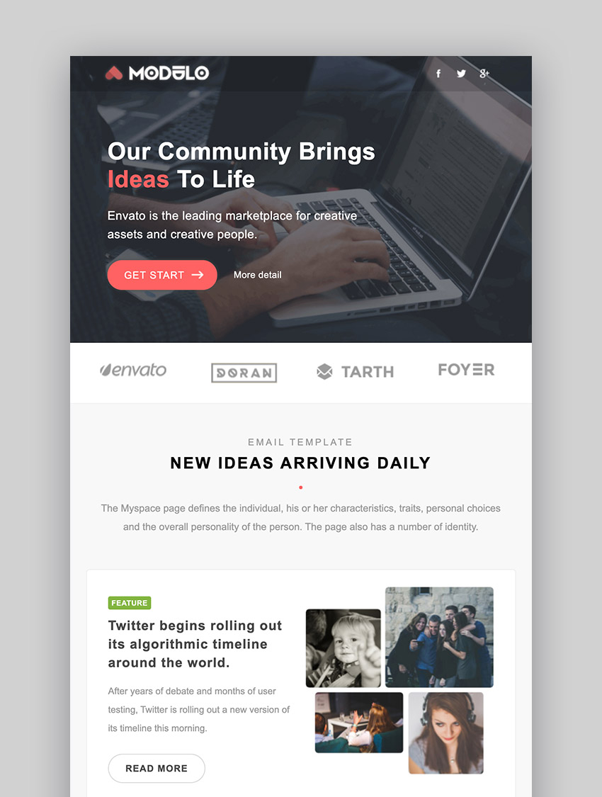 Modulo Custom Mailchimp Templates