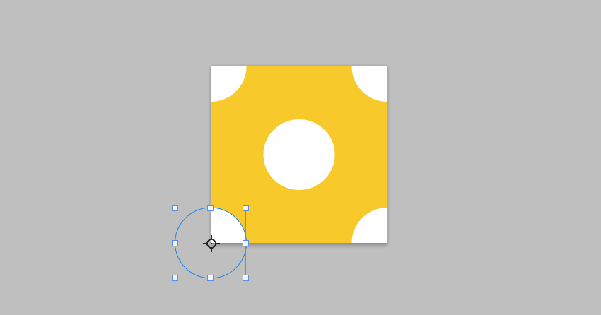 move ellipse to lwer left corner