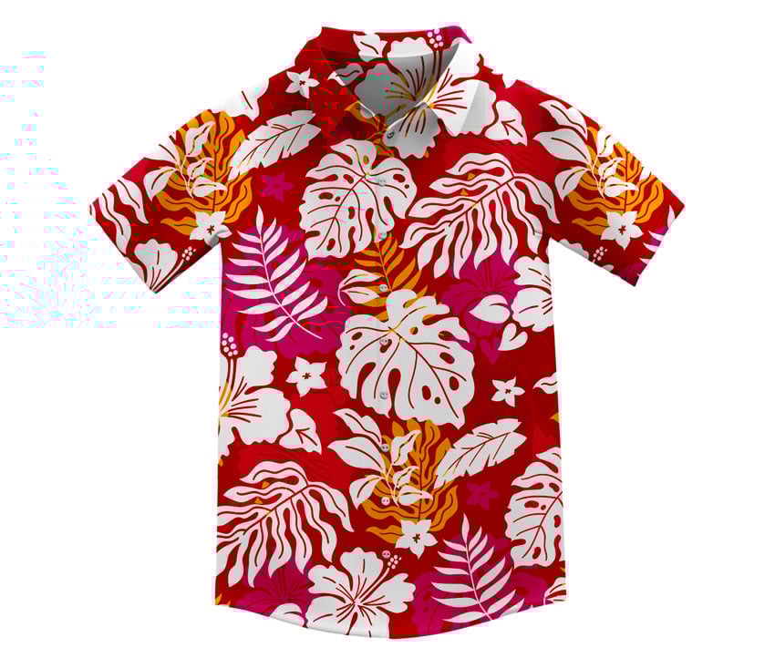 final hawaiian shirt pattern design by MissChatz