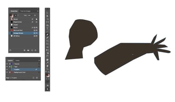 arm drawn pen tool