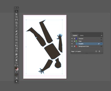 rotate figure on poster design