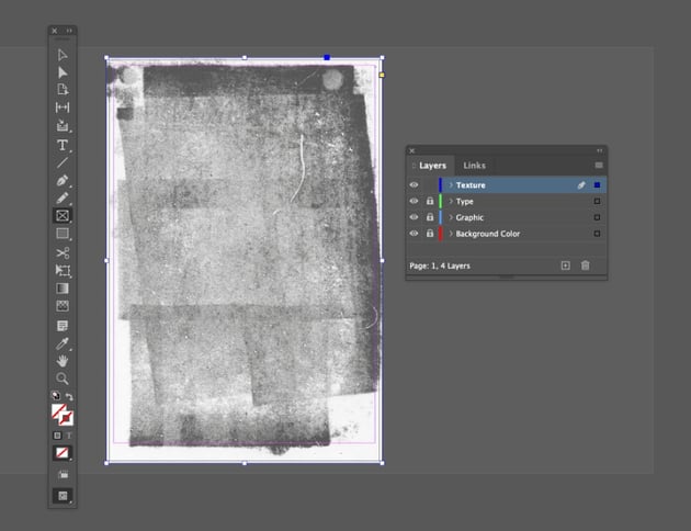 texture overlay in indesign
