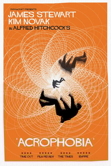 Final poster resembling the Vertigo by Hitchcock poster.