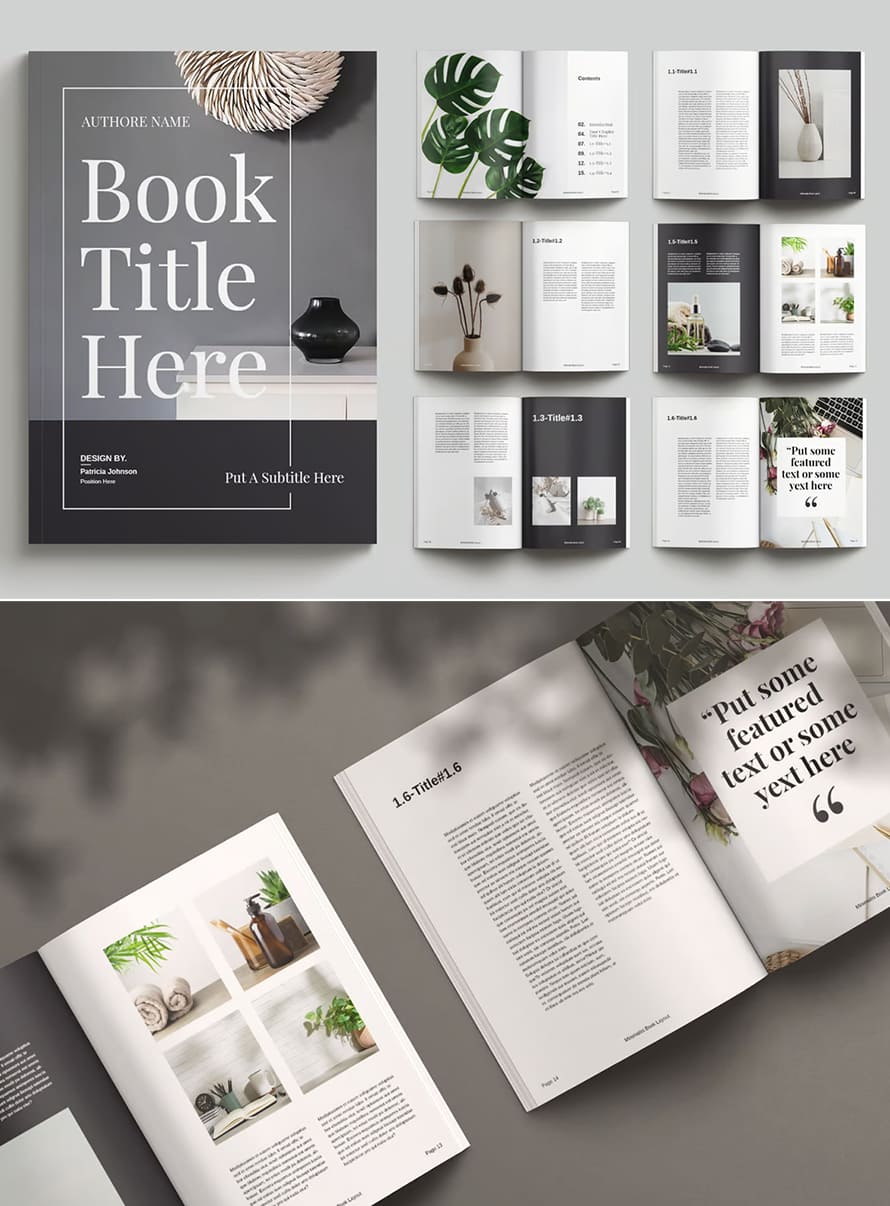 Minimal Book Template