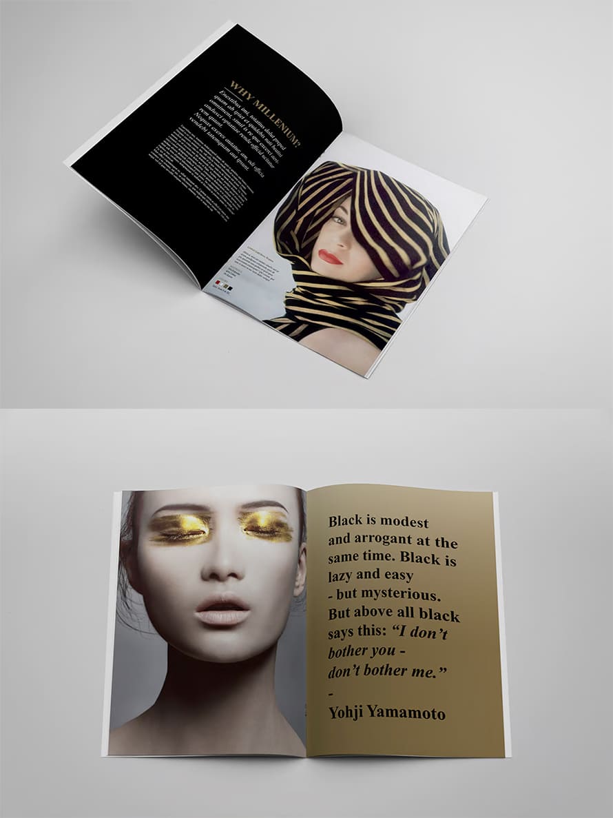 Fashion Catalogue Brochure Template
