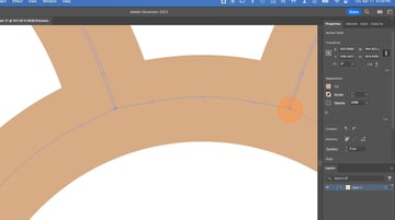 selecting the points where the head connects to the antennae