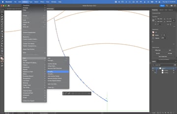use the object>path>simplify to reduce the complexity of the line