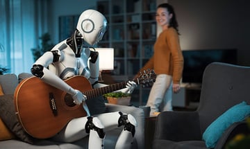 AI in films: sound design and music.