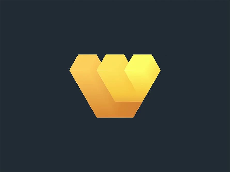 W Letter Logo Concept by Dmitry Lepisov