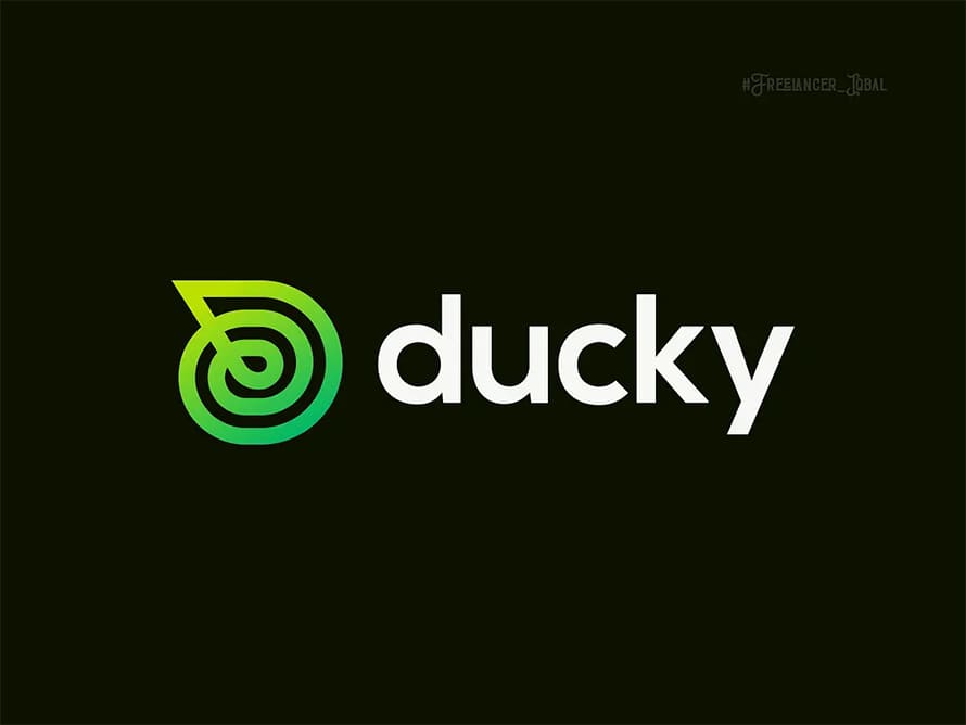 D Modern Letter Logo by Freelancer Iqbal