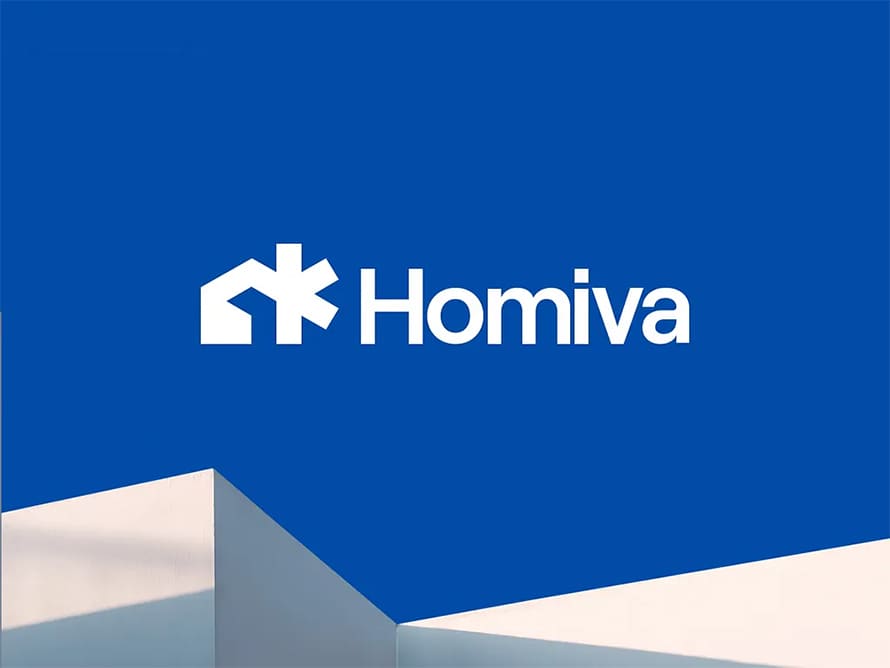 Homiva Branding Logo by Uxerflow