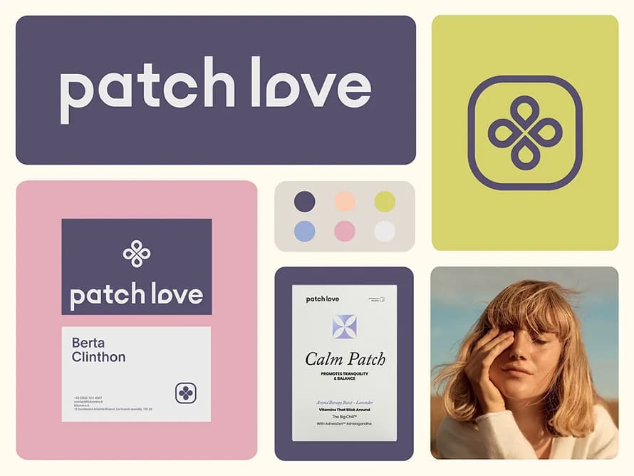 Patch Love Logo by Mustafa Akülker