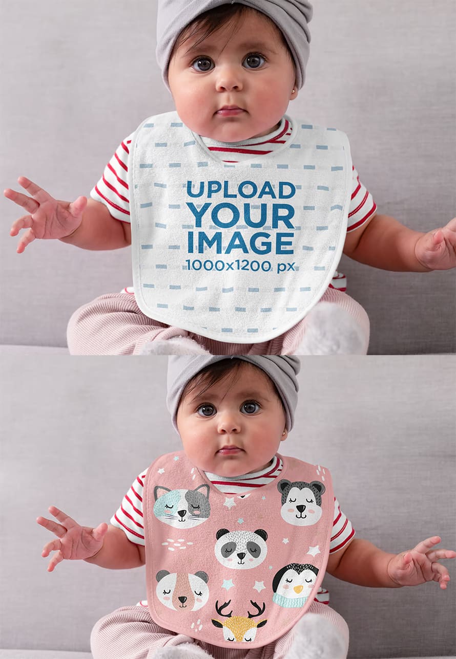 Sublimated Bib Mockup