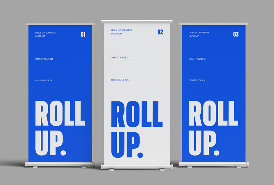 Roll Up Mockup