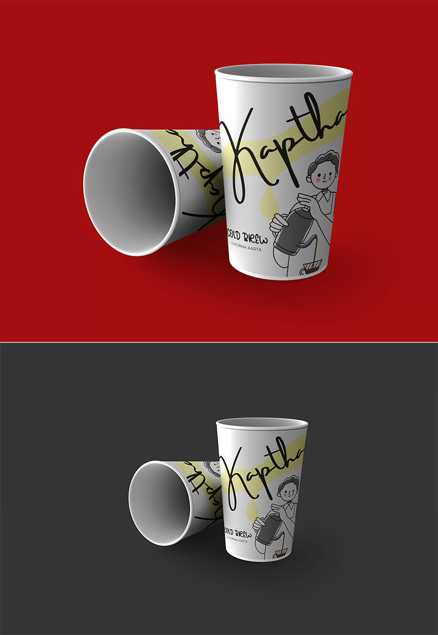 Coffee Mockup Large Size Mockup