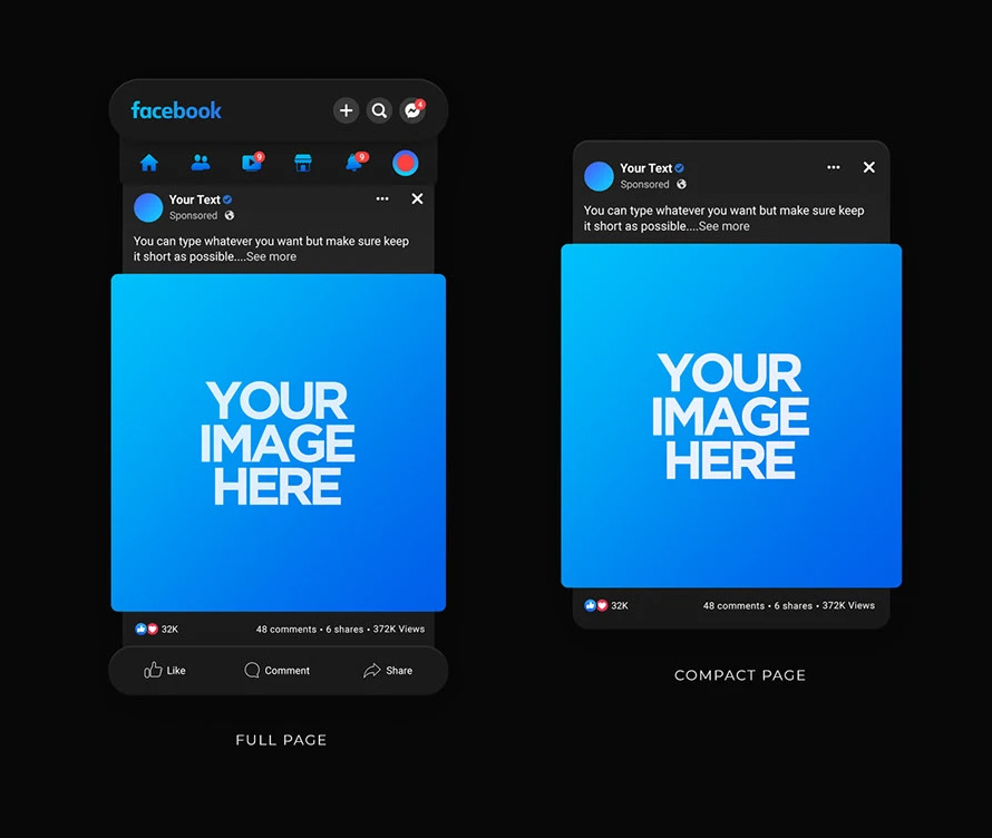 Free Facebook Mockup Bundle Free Psd