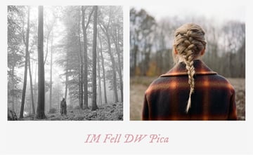 Taylor Swift Folklore font & Taylor Swift Evermore font: IM Fell DW Pica