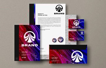 create branding with transparent logo