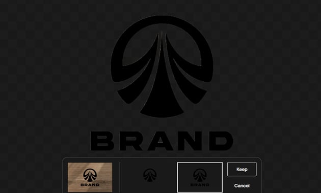 background removed from logo