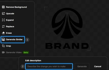 generate similar logos