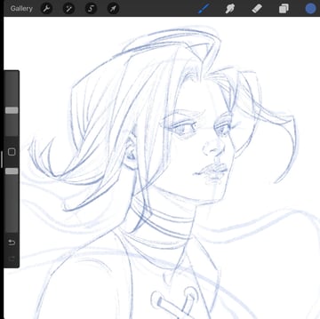 sketch detailing