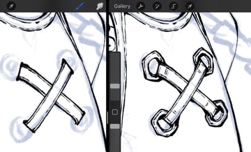 inking the details